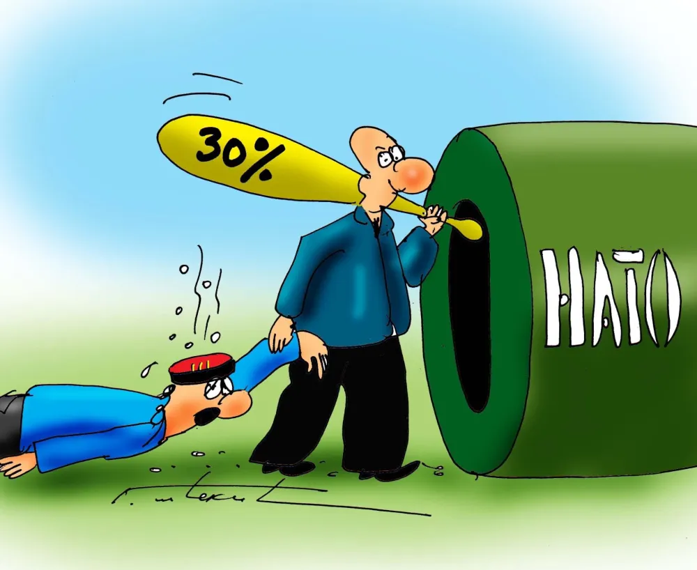 Goran &Scaron;ćekić karikatura Dana