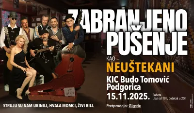 Zabranjeno pu&scaron;enje u KIC-u Budo Tomović