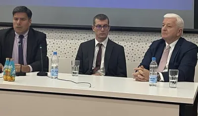 DU&scaron;ko Marković na konferenciji u Zagrebu