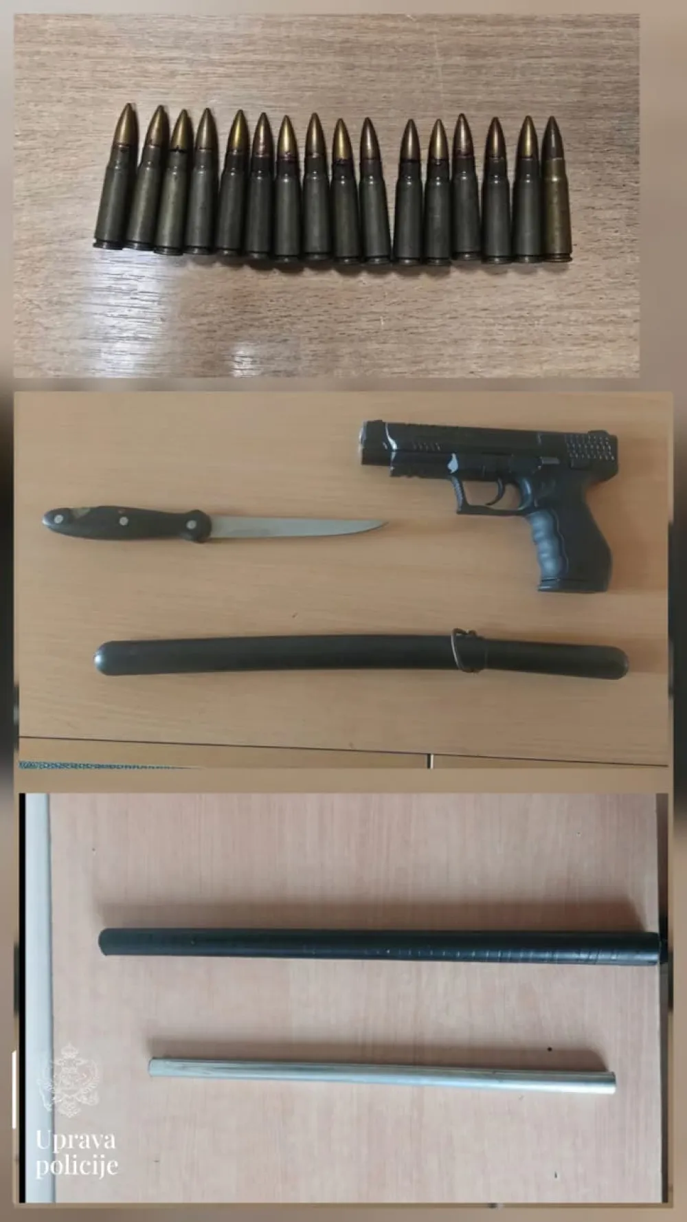 Policija kontrolisala OKG: Uhap&scaron;ene tri osobe &ndash; oduzeta vozila, oružje, municija, kokain i marihuana