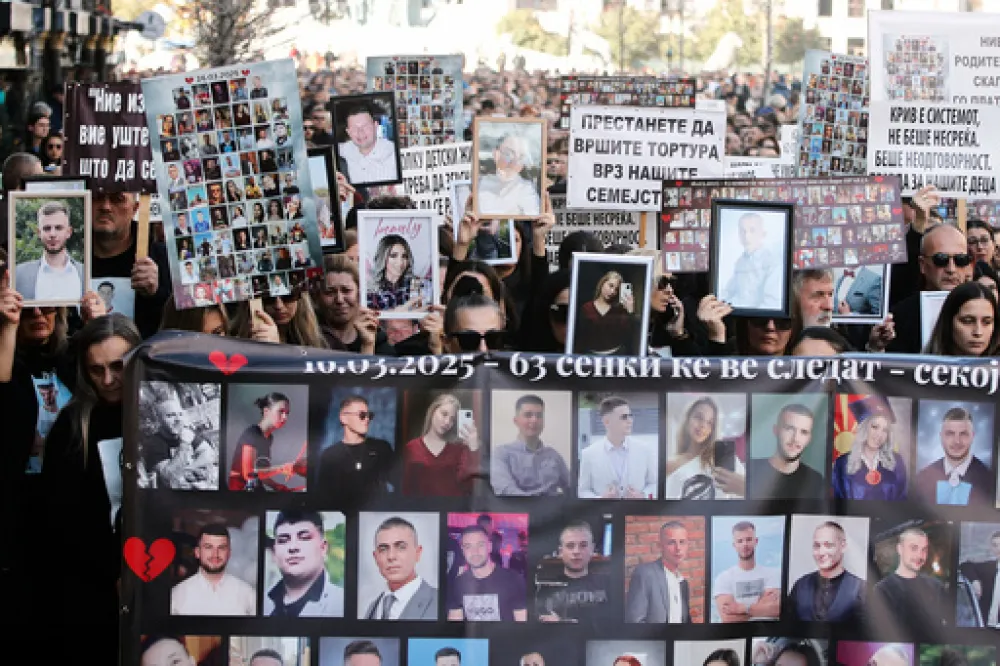 U Skoplju mar&scaron; u znak sjećanja na žrtve požara u diskoteci "Puls"