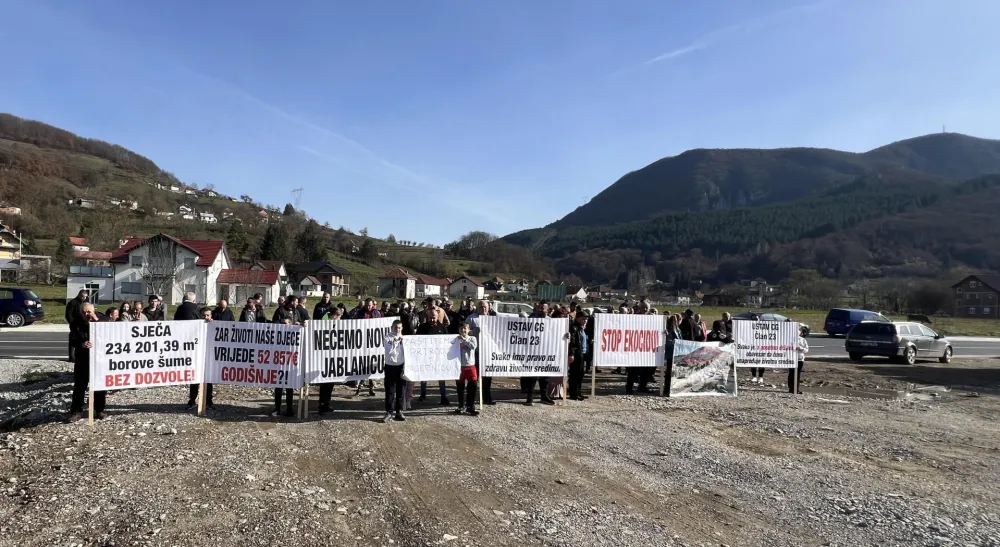 Mje&scaron;tani bjelopoljske MZ Lozna poručili: Nema odustajanja od zahtjeva za zabranu izgradnje kamenoloma