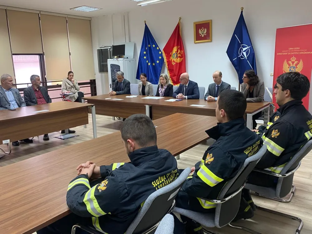 (FOTO) Obuka u okviru saradnje MUP-a Crne Gore i Francuske