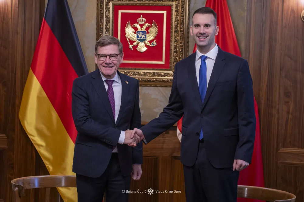Spajić sa &scaron;efom njemačke diplomatije: Želimo da Crna Gora bude uspje&scaron;na evropska priča