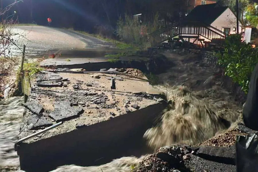 Nevrijeme u kola&scaron;inskoj op&scaron;tini