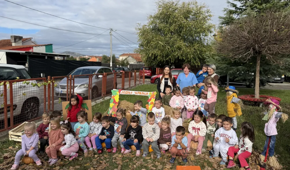 (VIDEO) Male ruke napravile najljep&scaron;e proizvode za jesenji Bazar u vrtiću "Zvjezdani vrt"