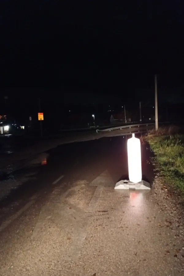 Obilne padavine uzrokovale otežan saobraćaj na području op&scaron;tine Danilovgrad