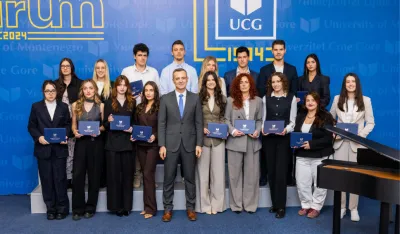 Nagrađeni najbolji studenti UCG: Nikola, Milica. Sofija, Iva, Jovan... desetkama prkose Matriksu dana&scaron;njice