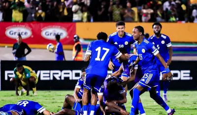 Slavlje fudbalera Kurasaa