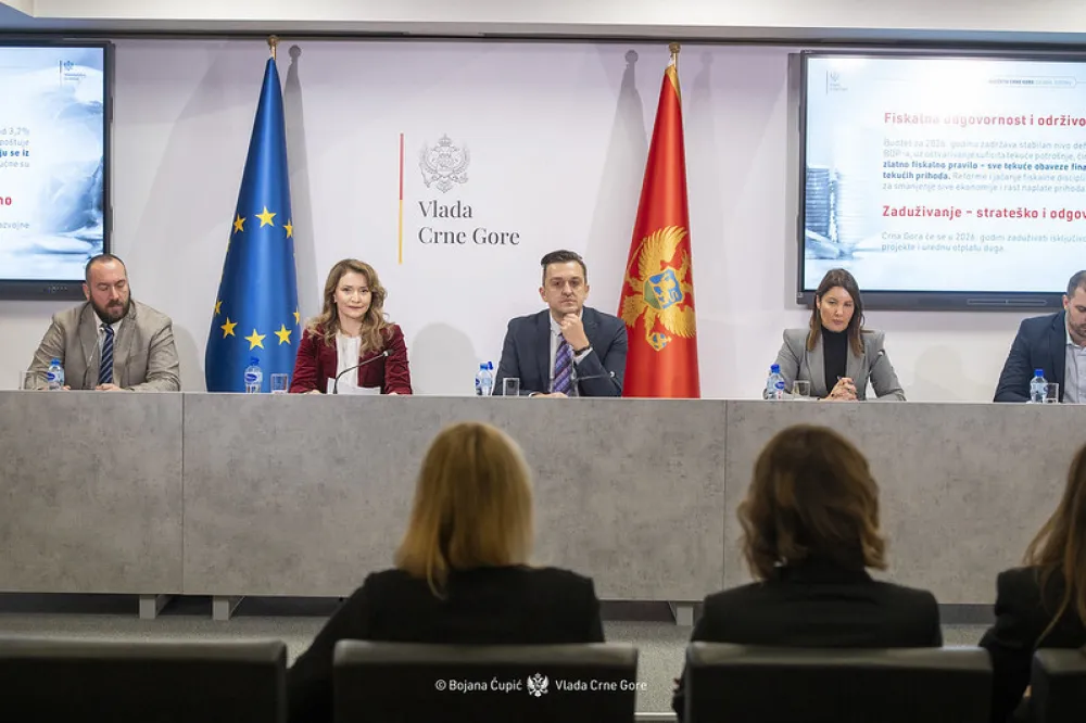 (VIDEO) Vuković: Crnu Goru očekuje pokretanje velikog investicionog ciklusa, moguće zaduživanje do 710 miliona eura