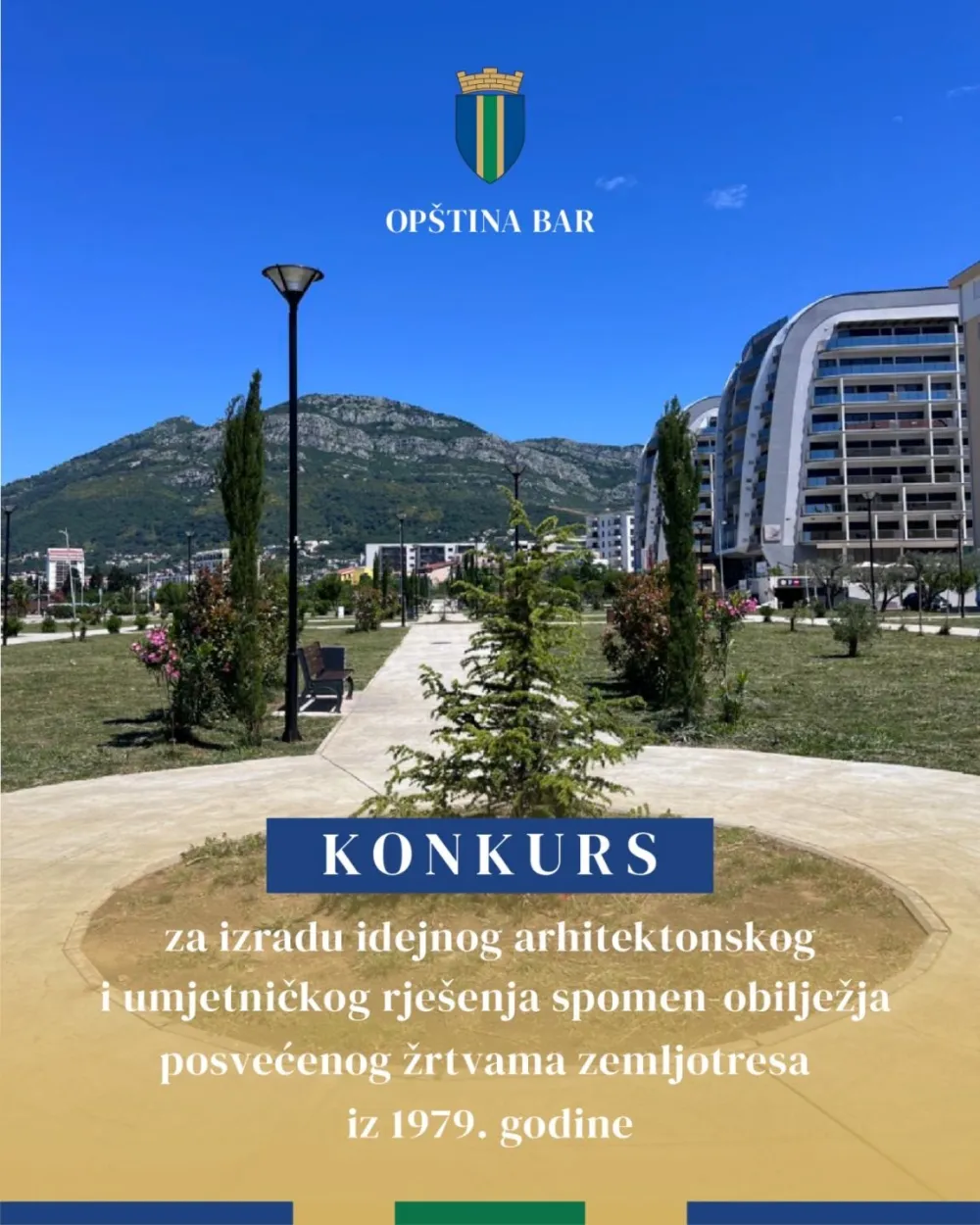 Bar podiže spomen-obilježje žrtvama zemljotresa iz 1979. godine