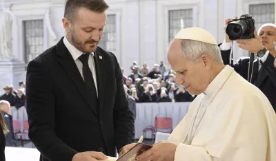 (VIDEO) Ministar Dukaj na audijenciji kod pape Lava XIV