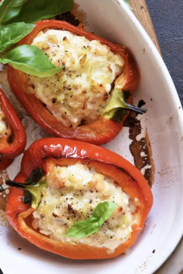 Punjene paprike sa piletinom i pečurkama