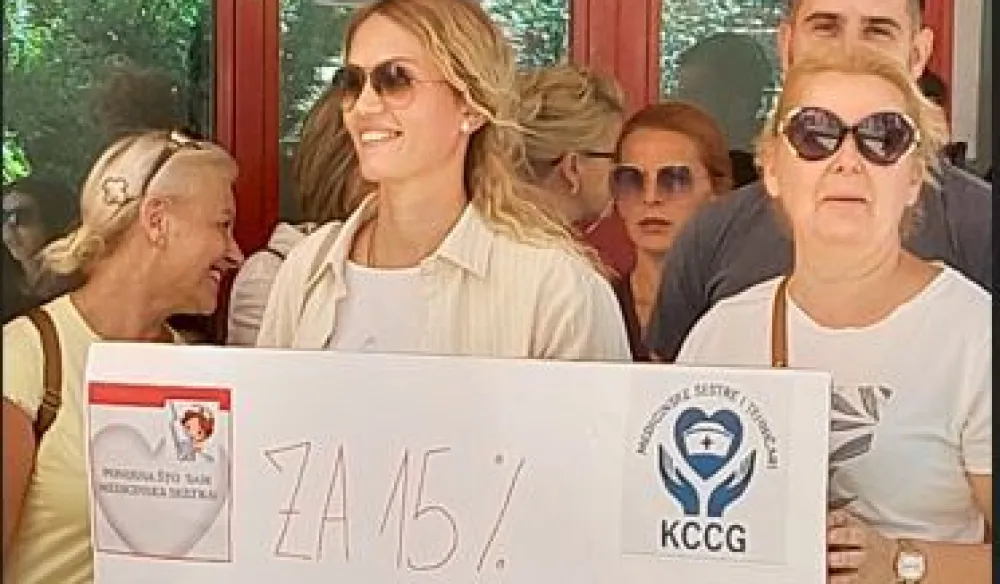 Protest medicinskih sestara i tehničara