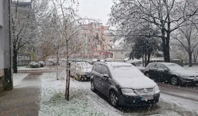 Prvi snijeg u Nik&scaron;iću