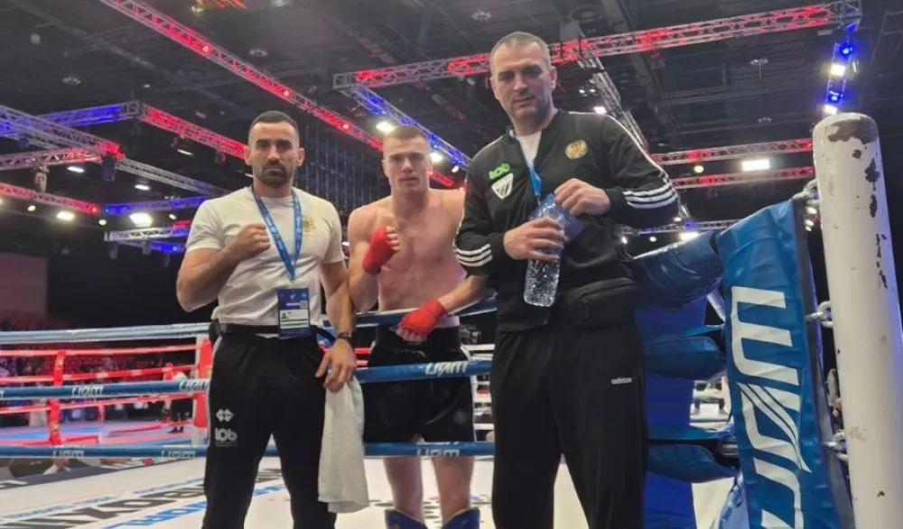 Borozan sa trenerom Đeljo&scaron;evićem i selektorom Radonjićem