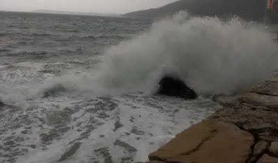 Oblačno&nbsp;i ki&scaron;ovito uz jak južni vjetar