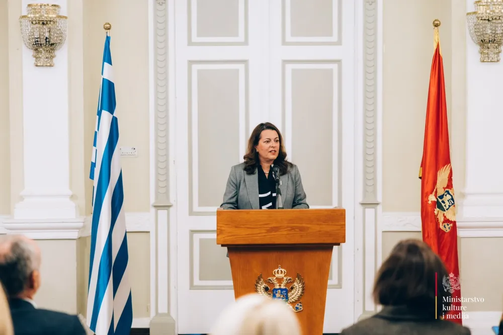 Vujović: Potvrđena opredijeljenost Crne Gore i Grčke ka produbljivanju saradnje u oblasti za&scaron;tite kulturne ba&scaron;tine