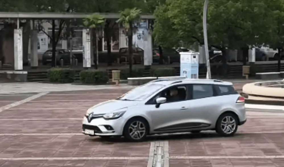 UP: Procesuiran vozač koji je juče ugrozio pje&scaron;ake u centru Podgorice