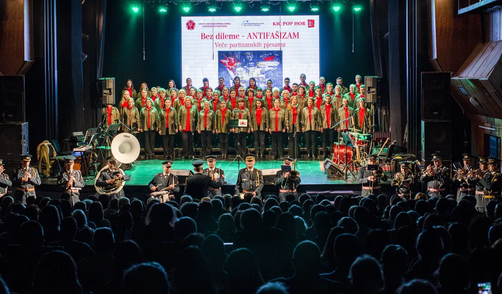 С једног од ранијих концерата из серијала "Без дилеме антифашизам"