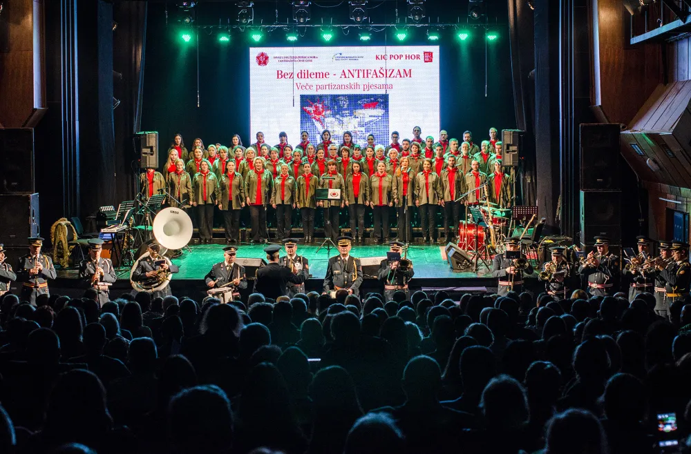 С једног од ранијих концерата из серијала "Без дилеме антифашизам"