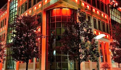 Glavni grad u boji solidarnosti