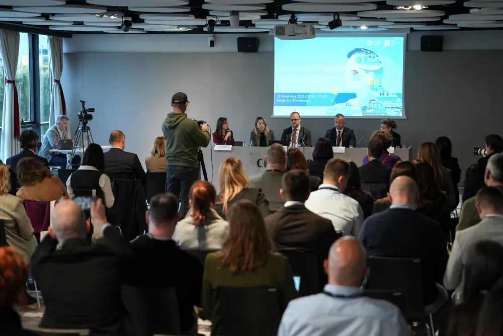 Crna Gora povećala udio obnovljivih izvora energije u proizvodnji struje, važan korak ka energetskoj tranziciji