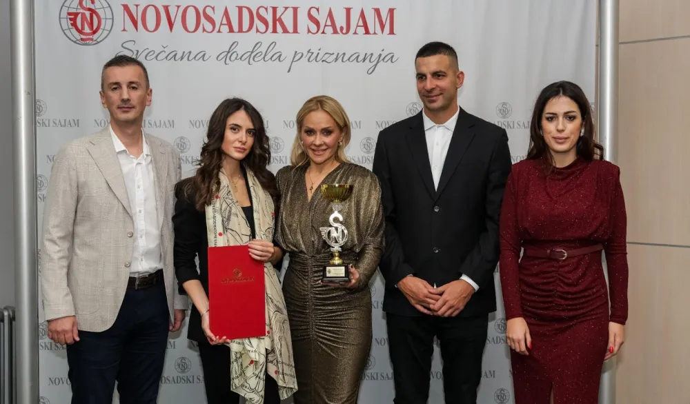 Zlatna medalja Morskom dobru na Novosadskom sajmu turizma