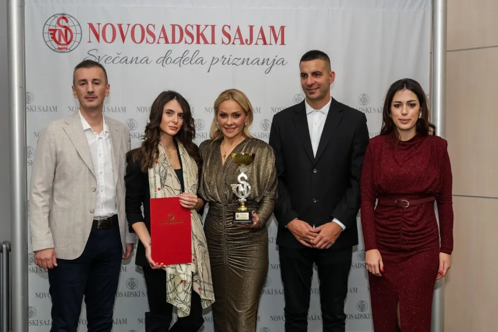 Zlatna medalja Morskom dobru na Novosadskom sajmu turizma