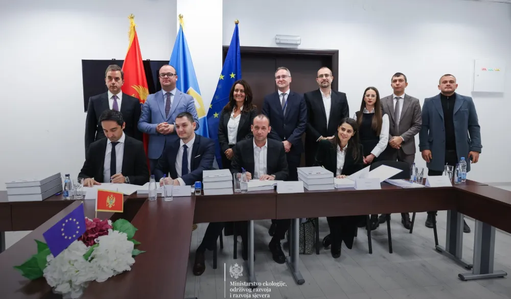 Potpisan ugovor o početku izvođenja radova na unapređenju sistema za upravljanje otpadnim vodama u Mojkovc