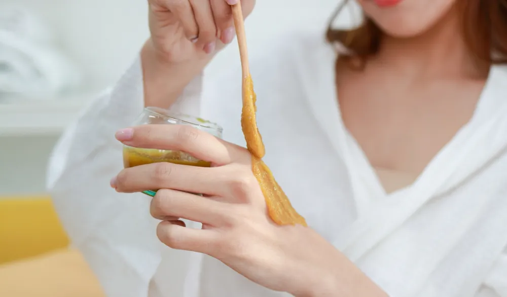 Kurkuma i med - tečno zlato