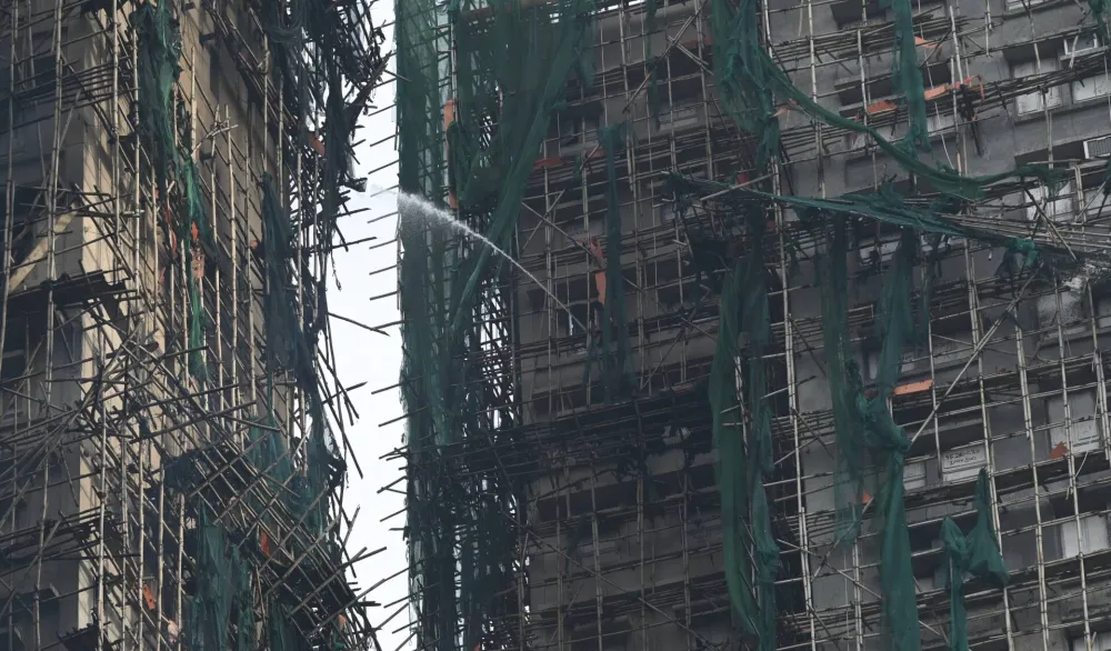 Hongkong skela od bambusa