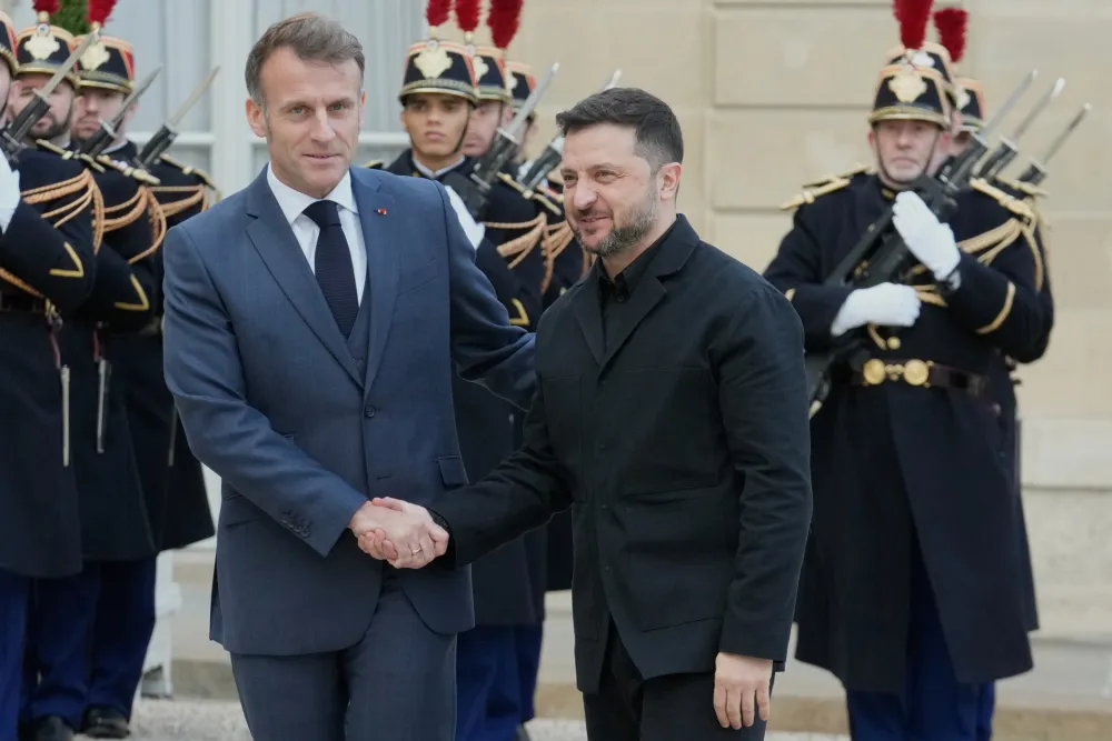 Sastanak Makrona i Zelenskog u ponedjeljak
