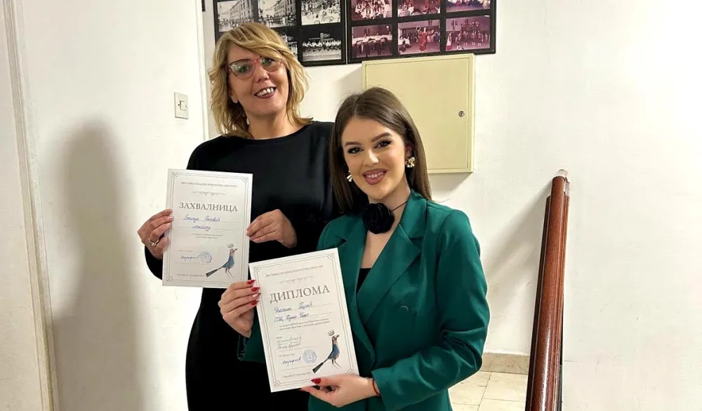 Novo priznanje za Bjelopoljku Nikolinu Barać: Pronalazi i dijeli ljepotu riječi