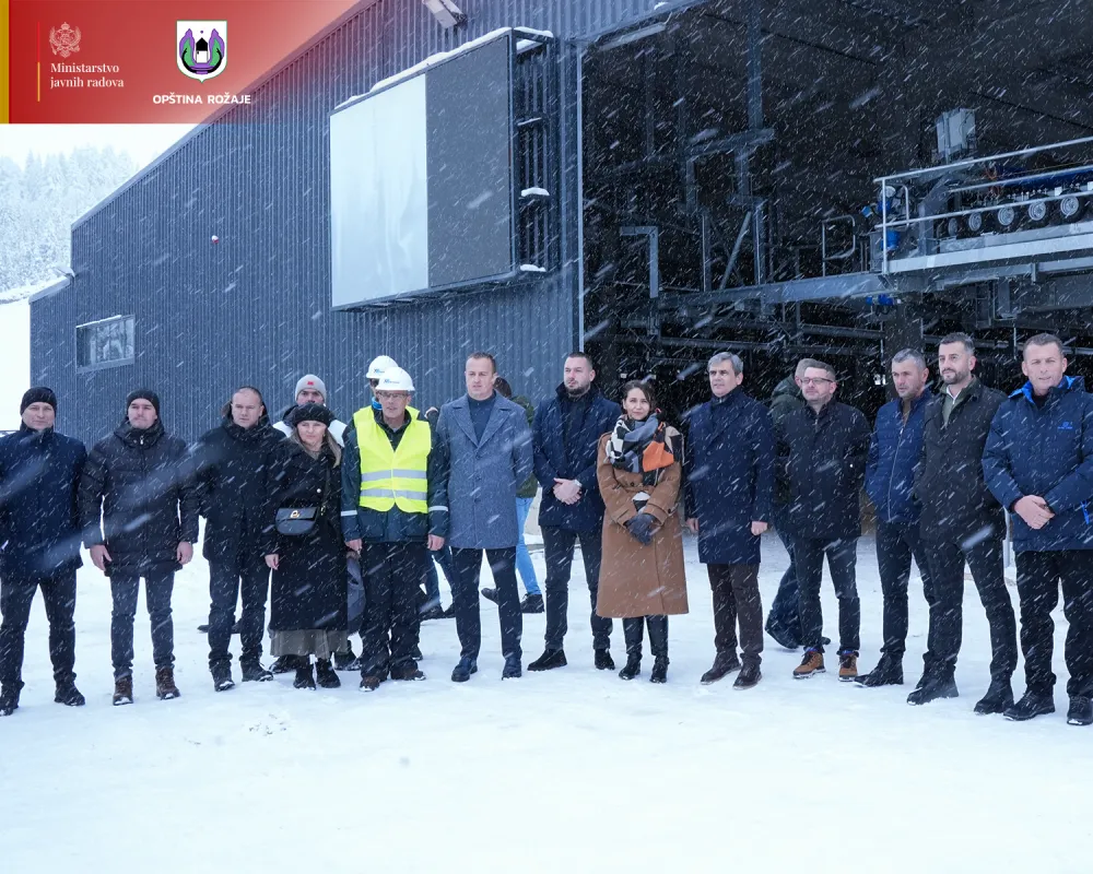 Ministarstvo javnih radova: Ski centar Hajla &ndash; &Scaron;tedim