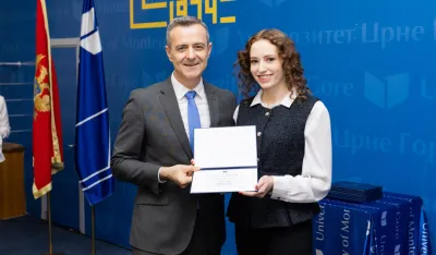 Podgoričanka Iva Đuričković najbolja studentkinja Medicinskog fakulteta