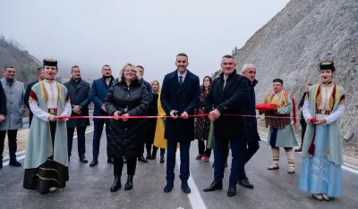 (FOTO/VIDEO) Spajić otvorio put Vrulja &ndash; Mijakovići: Pljevlja bliža Podgorici za pola sata