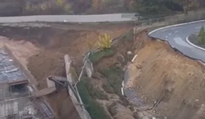 Obru&scaron;io se jo&scaron; jedan dio saobraćajnice kod Centra izvrsnosti u Kragujevcu