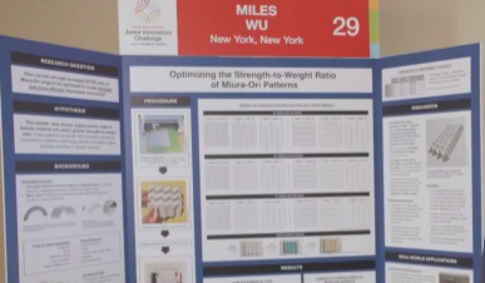 Genijalni tinejdžer osmislio oblik koji može da nosi 10.000 puta veću težinu od sopstvene