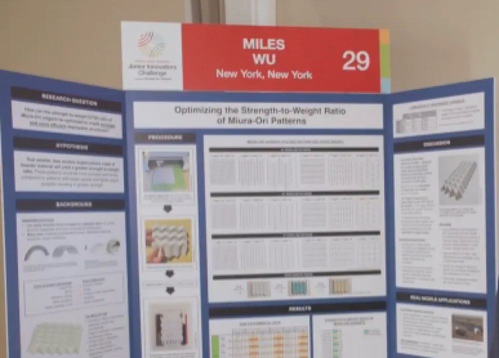 Genijalni tinejdžer osmislio oblik koji može da nosi 10.000 puta veću težinu od sopstvene