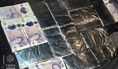 Na Debelom Brijegu zaplijenjeno skoro 59.000 funti, Grku zabranjen ulazak u Crnu Goru