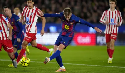 Dani Olmo strijelac u trijumfu Barse