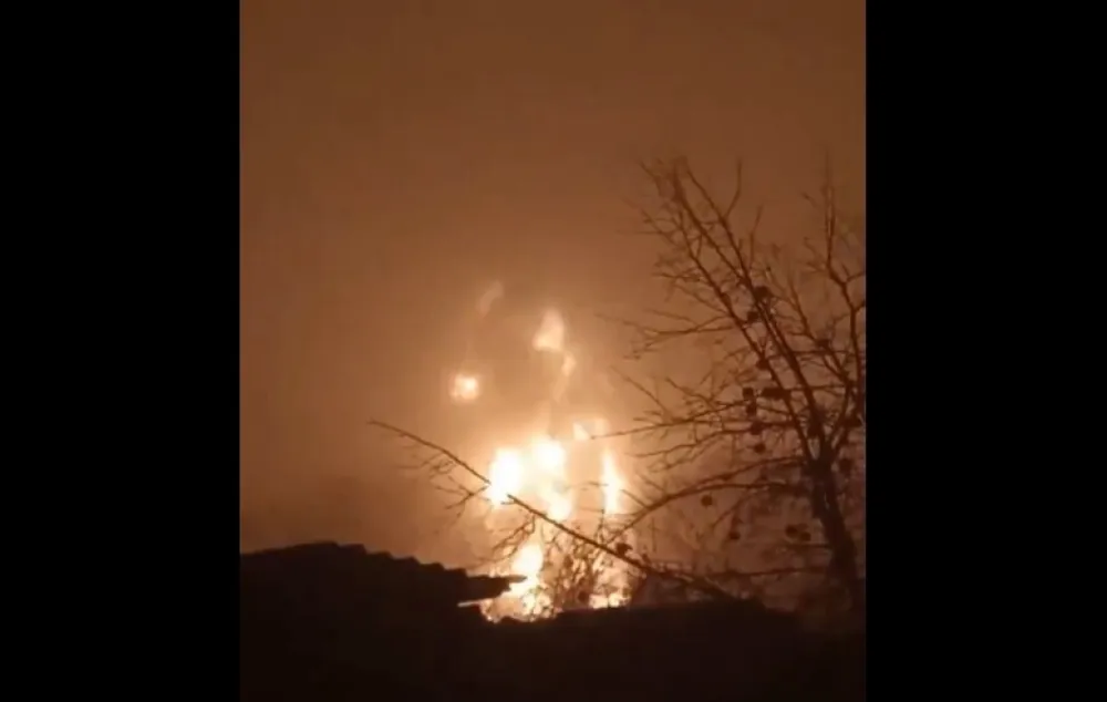 (VIDEO) Dron pogodio skladi&scaron;te nafte u Rusiji