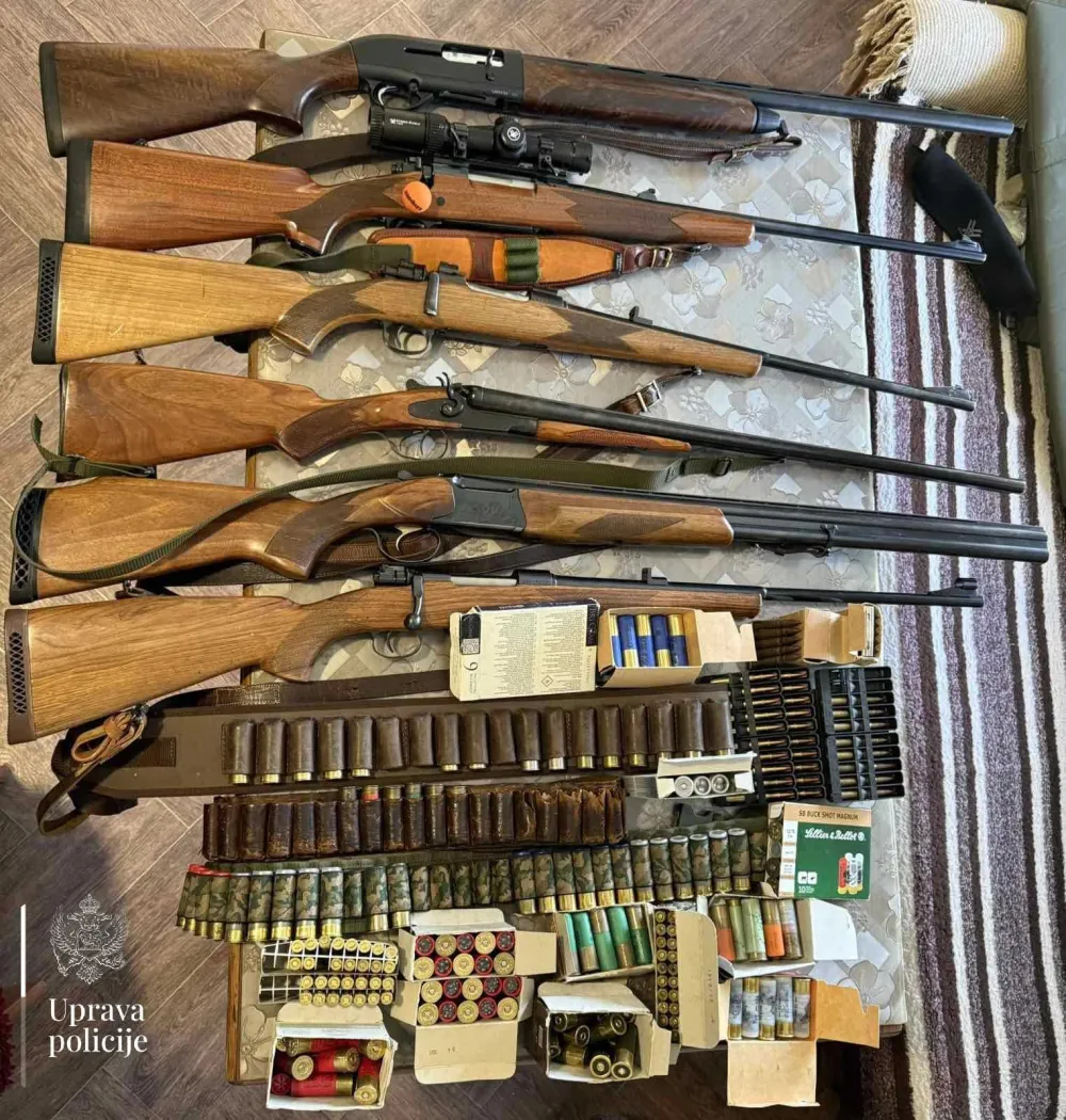 Procesuiran Nik&scaron;ićanin kod kojeg su pronađene pu&scaron;ke i municija u ilegalnom posjedu