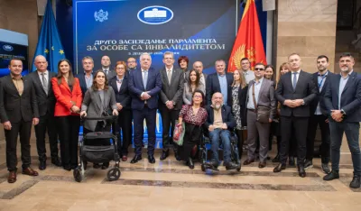 U Skup&scaron;tini Crne Gore održano Drugo zasijedanje Parlamenta za osobe sa invaliditetom