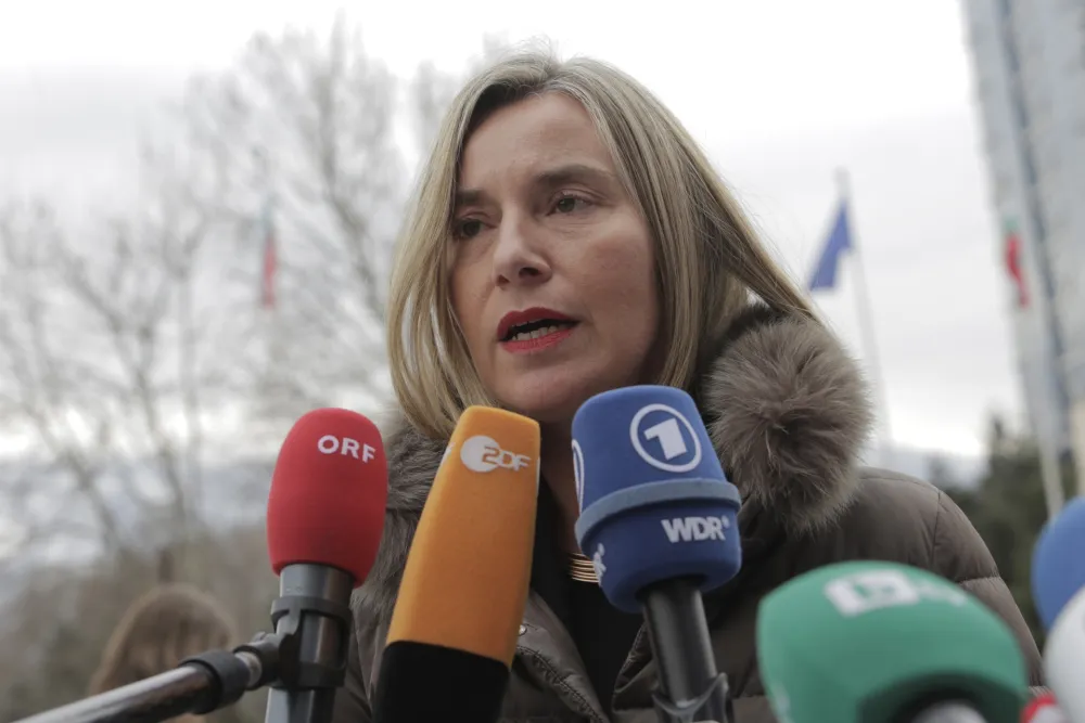 Federika Mogerini se brani sa slobode