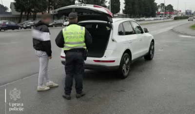 U Podgorici realizovana druga akcija pojačane kontrole saobraćaja Uprave policije i EUROL-a 4