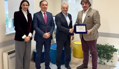 Satleru zahvalnica za doprinos očuvanju životne sredine i podr&scaron;ku Regionalnom vodovodu