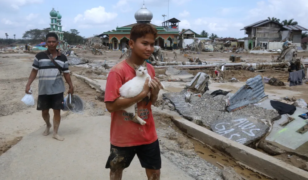 Indonezija, Sumatra,poplave