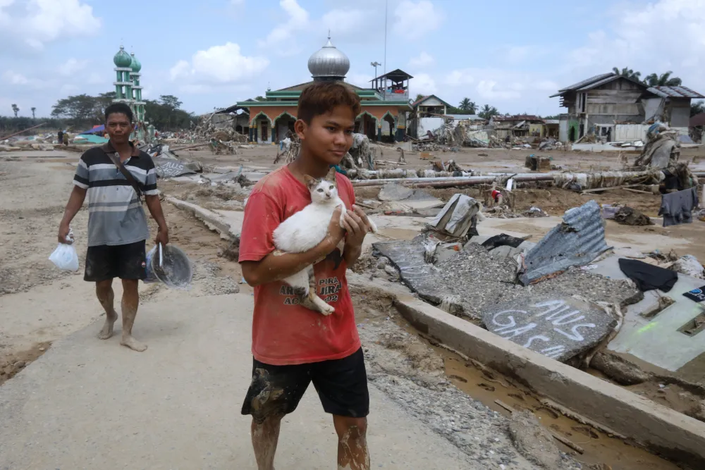 Indonezija, Sumatra,poplave